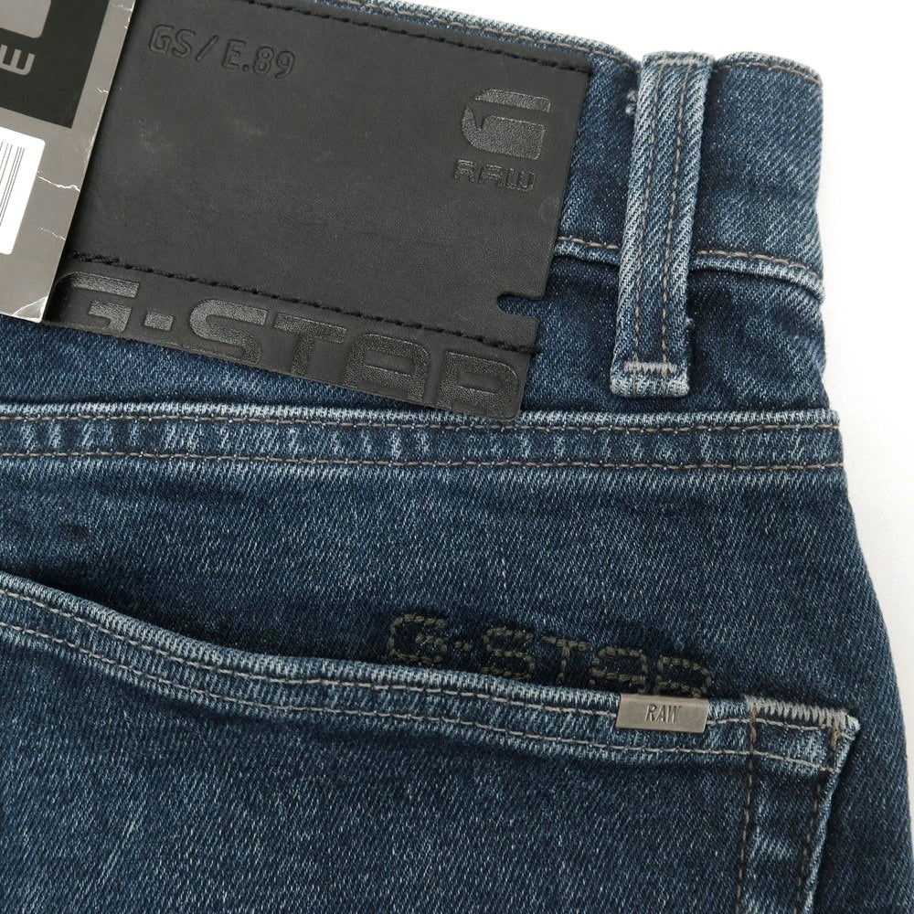 【新品】ジースターロウ G-STAR RAW 3301 SLIM コットンポリウレタン デニムパンツ ジーンズ ネイビー【サイズ28/30】【 状態ランクN 】【 メンズ 】
