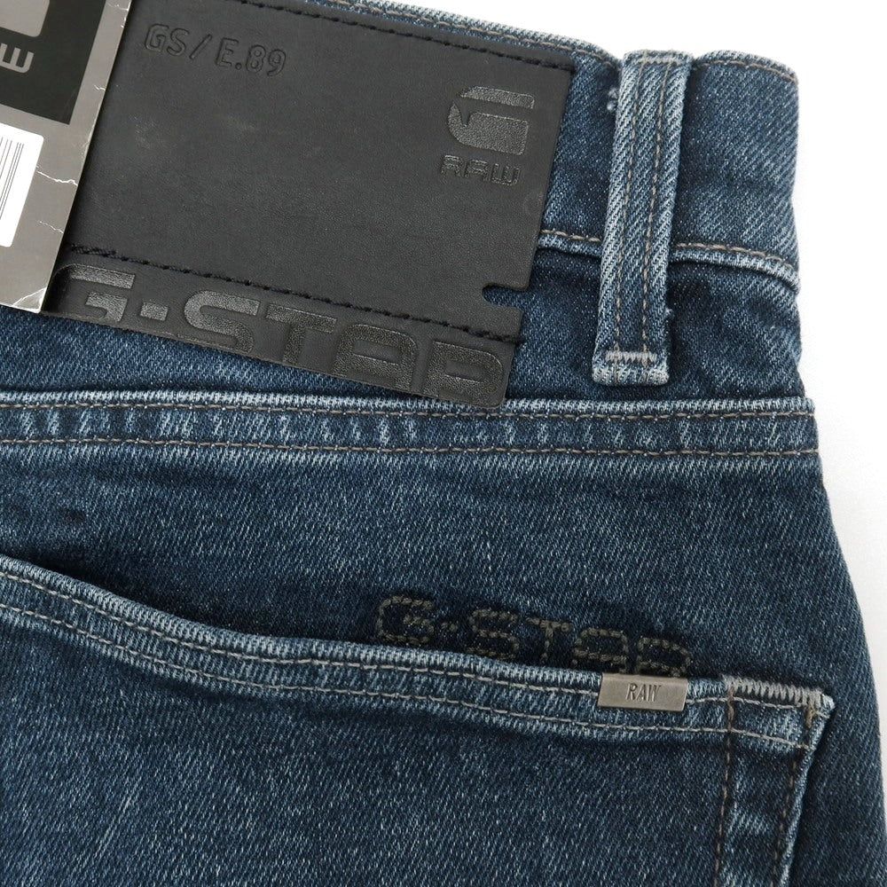 【新品】ジースターロウ G-STAR RAW 3301 SLIM コットンポリウレタン デニムパンツ ジーンズ ネイビー【サイズ28/30】【 状態ランクN 】【 メンズ 】