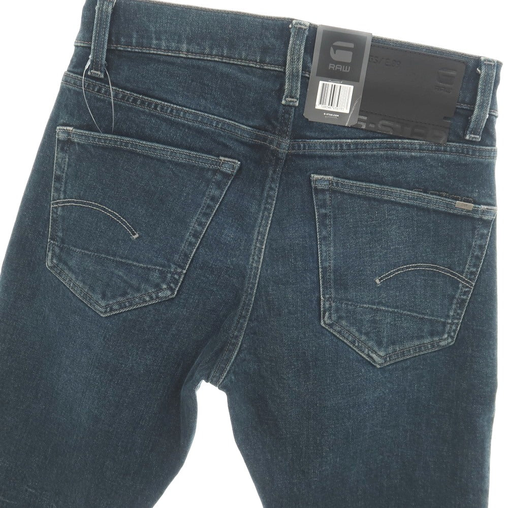 【新品】ジースターロウ G-STAR RAW 3301 SLIM コットンポリウレタン デニムパンツ ジーンズ ネイビー【サイズ28/30】【 状態ランクN 】【 メンズ 】