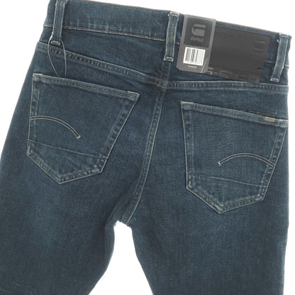 【新品】ジースターロウ G-STAR RAW 3301 SLIM コットンポリウレタン デニムパンツ ジーンズ ネイビー【サイズ28/30】【 状態ランクN 】【 メンズ 】