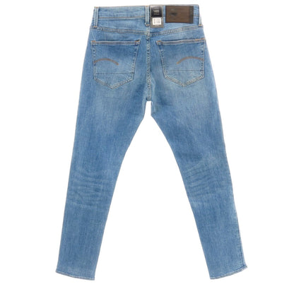 【新品】ジースターロウ G-STAR RAW 3301 SLIM ストレッチ コットン デニムパンツ ジーンズ ライトブルー【サイズ28/30】【 状態ランクN 】【 メンズ 】