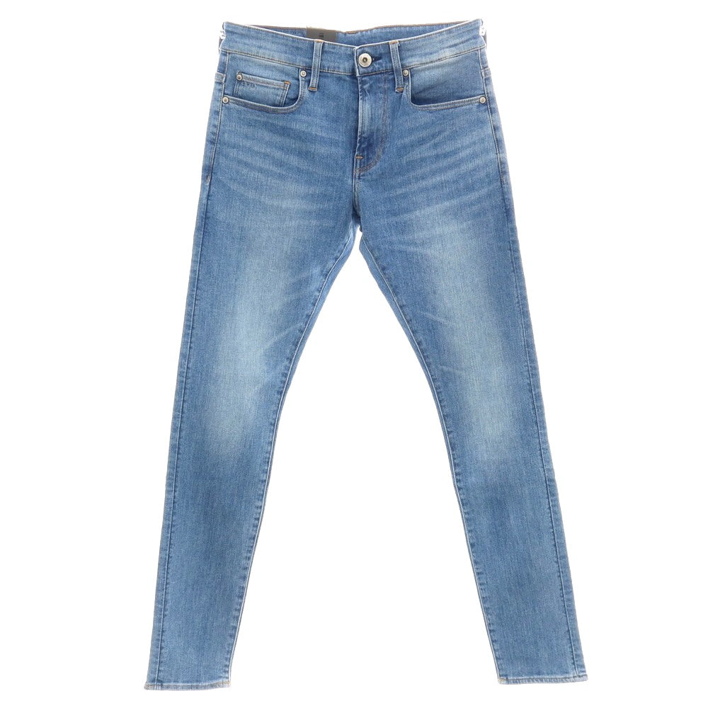 【新品】ジースターロウ G-STAR RAW 3301 SKINNY ストレッチ コットン デニムパンツ ジーンズ ライトブルー【サイズ30/32】【 状態ランクN 】【 メンズ 】