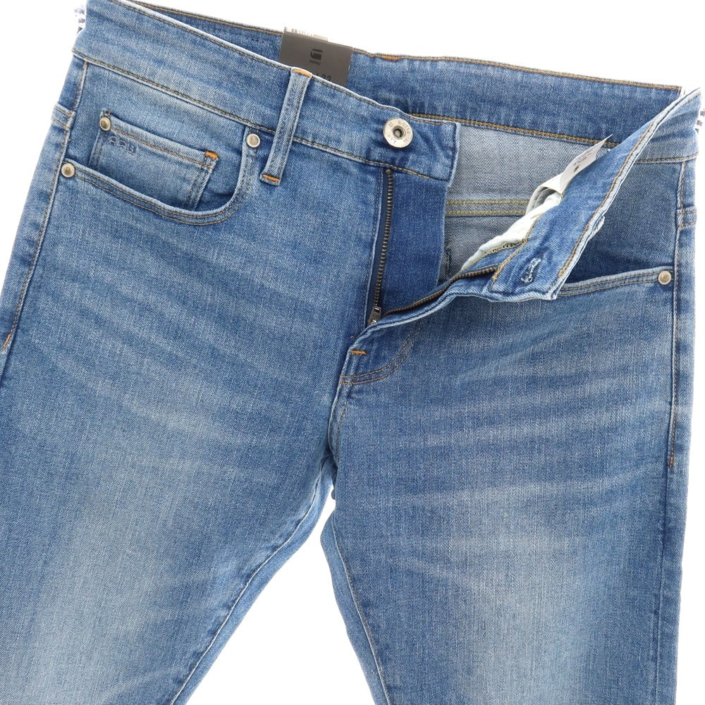 【新品】ジースターロウ G-STAR RAW 3301 SKINNY ストレッチ コットン デニムパンツ ジーンズ ライトブルー【サイズ30/32】【 状態ランクN 】【 メンズ 】