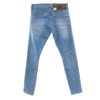 【新品】ジースターロウ G-STAR RAW 3301 SKINNY ストレッチ コットン デニムパンツ ジーンズ ライトブルー【サイズ30/32】【 状態ランクN 】【 メンズ 】