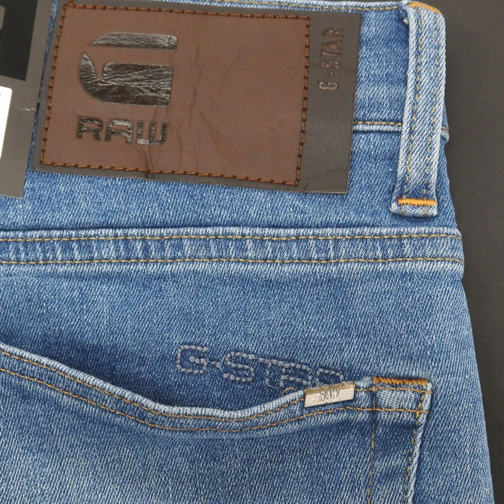 【新品】ジースターロウ G-STAR RAW 3301 SKINNY ストレッチ コットン デニムパンツ ジーンズ ライトブルー【サイズ30/32】【 状態ランクN 】【 メンズ 】