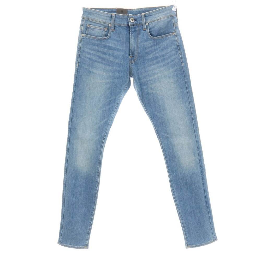 【新品アウトレット】ジースターロウ G-STAR RAW 3301 SKINNY ストレッチ コットン デニムパンツ ジーンズ ライトブルー【サイズ30/32】【 状態ランクN- 】【 メンズ 】