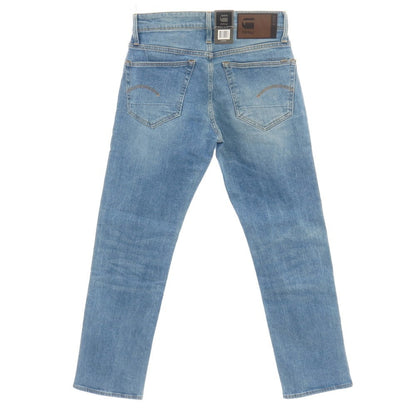 【新品アウトレット】ジースターロウ G-STAR RAW 3301 STRAIGHT ストレッチ コットン デニムパンツ ジーンズ ライトブルー【サイズ27/30】【 状態ランクN- 】【 メンズ 】