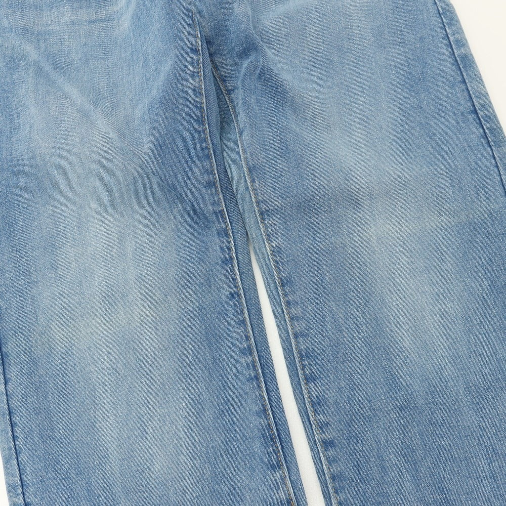 【新品アウトレット】ジースターロウ G-STAR RAW 3301 STRAIGHT ストレッチ コットン デニムパンツ ジーンズ ライトブルー【サイズ27/30】【 状態ランクN- 】【 メンズ 】