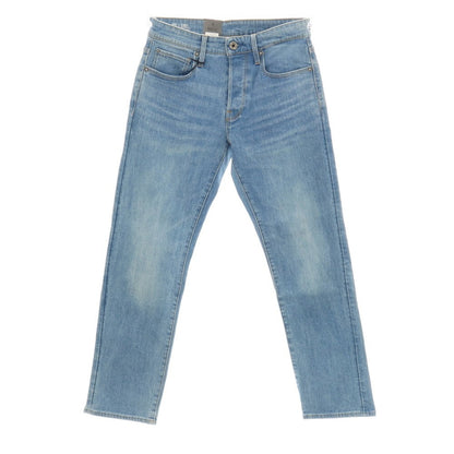 【新品アウトレット】ジースターロウ G-STAR RAW 3301 STRAIGHT ストレッチ コットン デニムパンツ ジーンズ ライトブルー【サイズ28/32】【 状態ランクN- 】【 メンズ 】