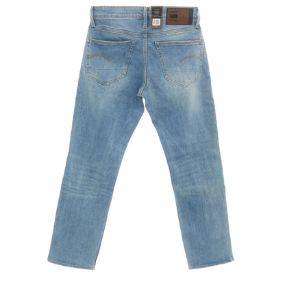 【新品アウトレット】ジースターロウ G-STAR RAW 3301 STRAIGHT ストレッチ コットン デニムパンツ ジーンズ ライトブルー【サイズ28/32】【 状態ランクN- 】【 メンズ 】