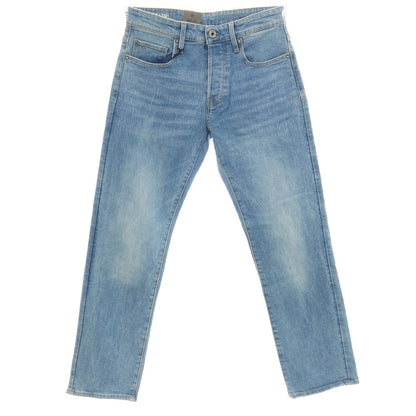 【新品アウトレット】ジースターロウ G-STAR RAW 3301 STRAIGHT ストレッチ コットン デニムパンツ ジーンズ ライトブルー【サイズ28/32】【 状態ランクN- 】【 メンズ 】