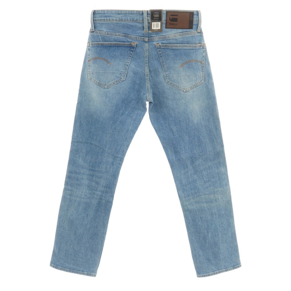 【新品アウトレット】ジースターロウ G-STAR RAW 3301 STRAIGHT ストレッチ コットン デニムパンツ ジーンズ ライトブルー【サイズ28/32】【 状態ランクN- 】【 メンズ 】