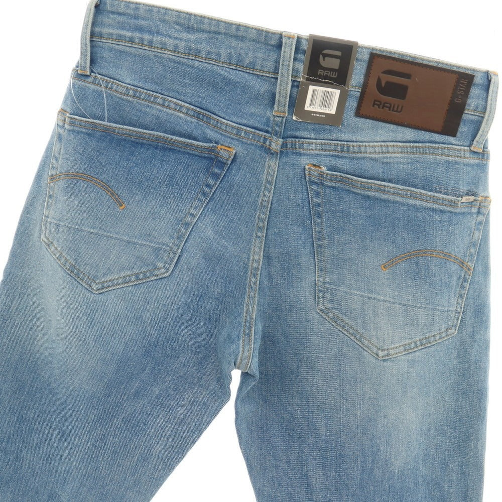 【新品アウトレット】ジースターロウ G-STAR RAW 3301 STRAIGHT ストレッチ コットン デニムパンツ ジーンズ ライトブルー【サイズ28/32】【 状態ランクN- 】【 メンズ 】