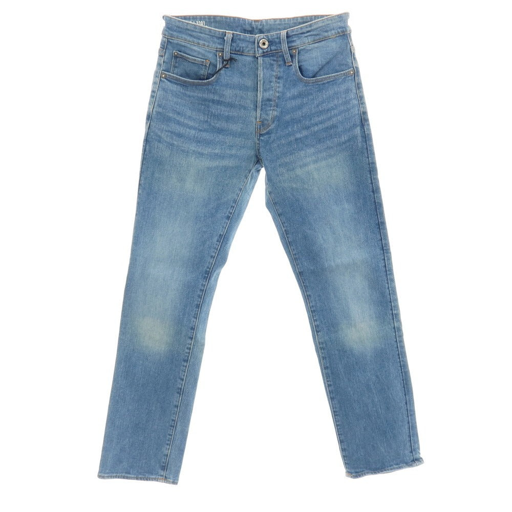 【新品アウトレット】ジースターロウ G-STAR RAW 3301 STRAIGHT ストレッチ コットン デニムパンツ ジーンズ ライトブルー【サイズ28/30】【 状態ランクN- 】【 メンズ 】