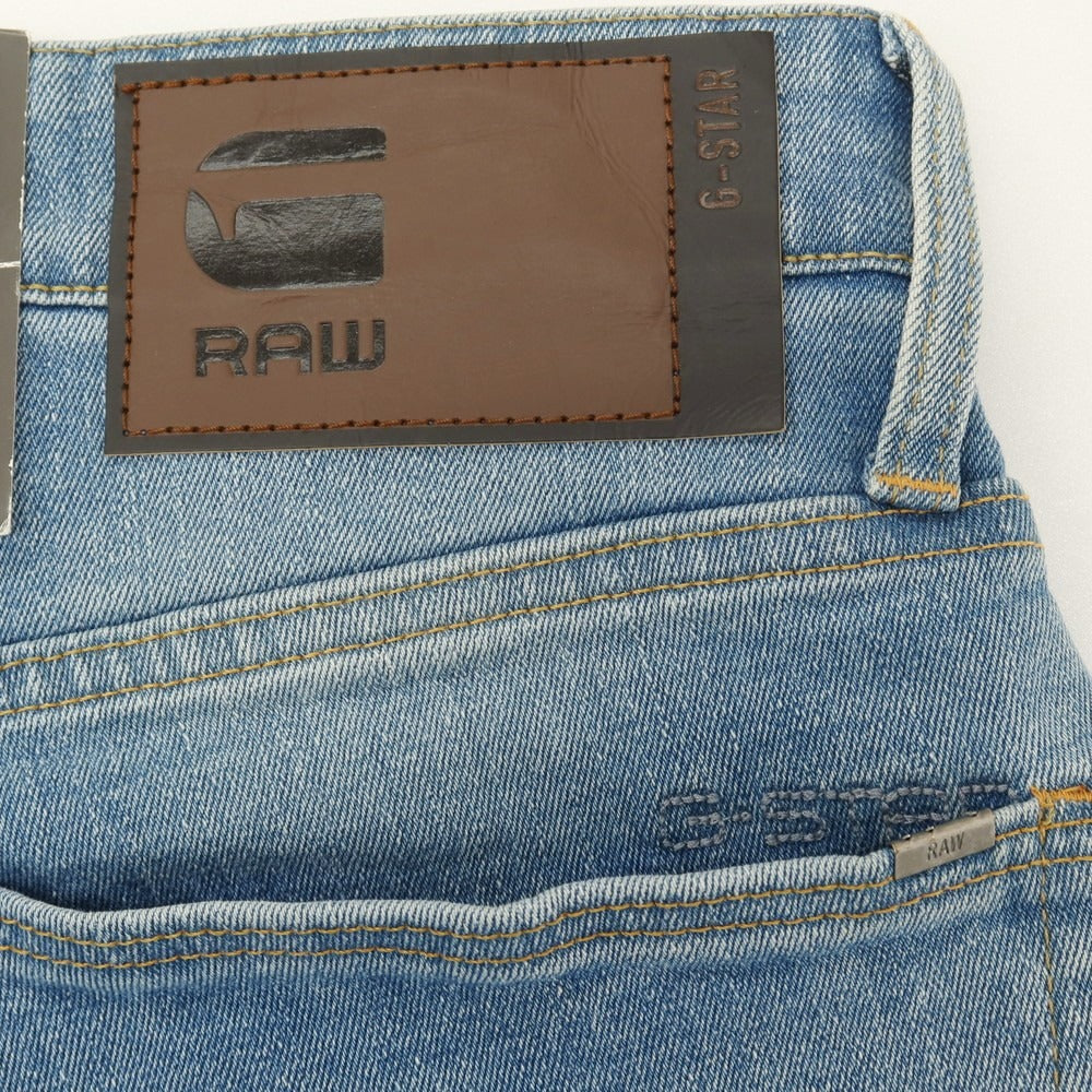 【新品アウトレット】ジースターロウ G-STAR RAW 3301 STRAIGHT ストレッチ コットン デニムパンツ ジーンズ ライトブルー【サイズ28/30】【 状態ランクN- 】【 メンズ 】