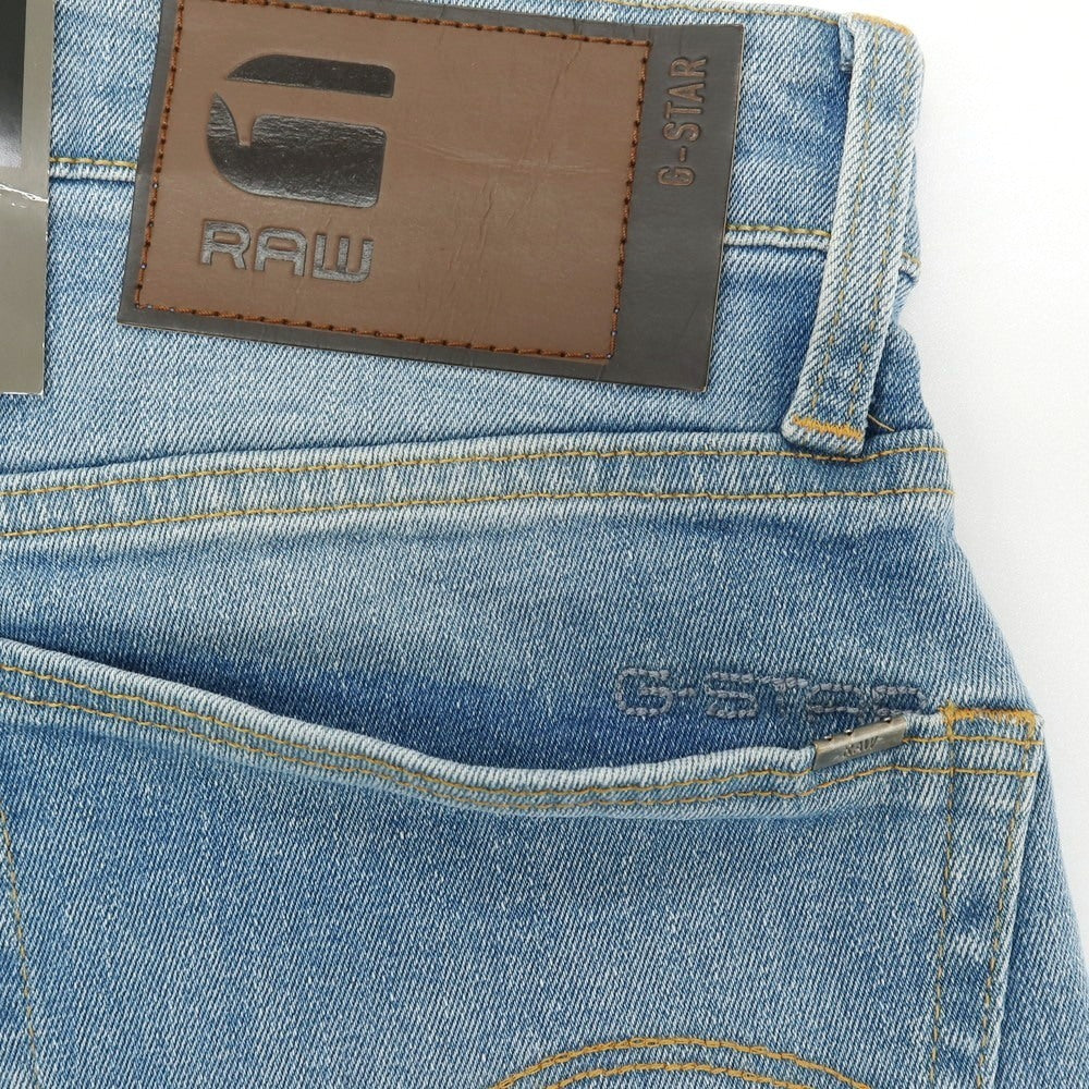 【新品アウトレット】ジースターロウ G-STAR RAW 3301 STRAIGHT ストレッチ コットン デニムパンツ ジーンズ ライトブルー【サイズ28/30】【 状態ランクN- 】【 メンズ 】