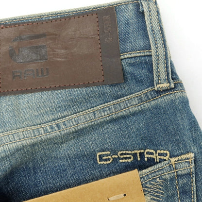 【新品アウトレット】ジースターロウ G-STAR RAW ダメージ＆リペア加工 コットンポリウレタン デニムパンツ ジーンズ ブルー【サイズ28/30】【 状態ランクN- 】【 メンズ 】
