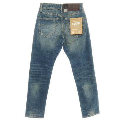 【新品アウトレット】ジースターロウ G-STAR RAW ダメージ＆リペア加工 コットンポリウレタン デニムパンツ ジーンズ ブルー【サイズ28/30】【 状態ランクN- 】【 メンズ 】