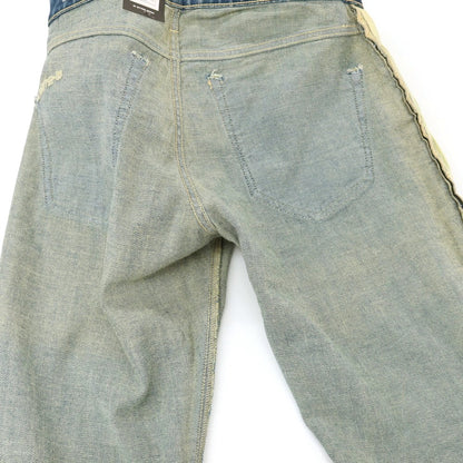 【新品アウトレット】ジースターロウ G-STAR RAW ダメージ＆リペア加工 コットンポリウレタン デニムパンツ ジーンズ ブルー【サイズ28/32】【 状態ランクN- 】【 メンズ 】