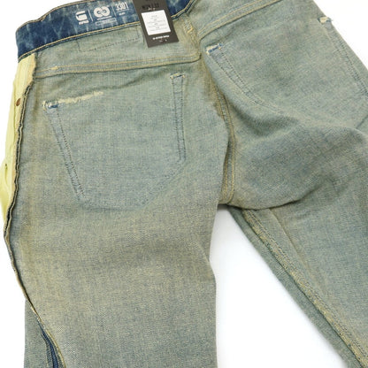 【新品アウトレット】ジースターロウ G-STAR RAW ダメージ＆リペア加工 コットンポリウレタン デニムパンツ ジーンズ ブルー【サイズ28/32】【 状態ランクN- 】【 メンズ 】