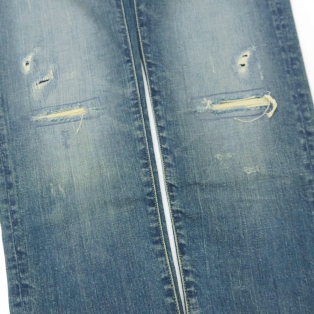 【新品アウトレット】ジースターロウ G-STAR RAW ダメージ＆リペア加工 コットンポリウレタン デニムパンツ ジーンズ ブルー【サイズ28/32】【 状態ランクN- 】【 メンズ 】