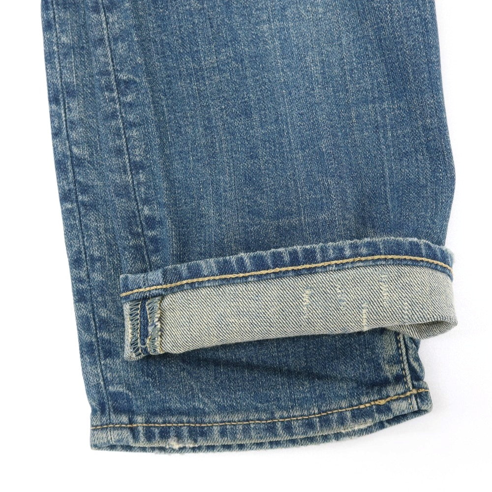 【新品】ジースターロウ G-STAR RAW ダメージ＆リペア加工 コットンポリウレタン デニムパンツ ジーンズ ブルー【サイズ28/32】【 状態ランクN 】【 メンズ 】