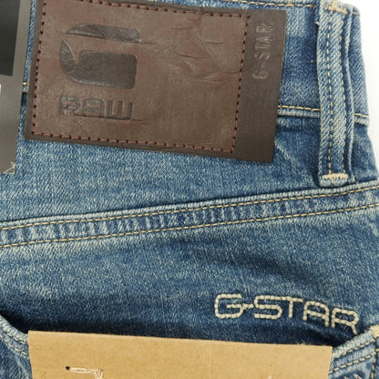 【新品アウトレット】ジースターロウ G-STAR RAW ダメージ＆リペア加工 コットンポリウレタン デニムパンツ ジーンズ ブルー【サイズ29/32】【 状態ランクN- 】【 メンズ 】