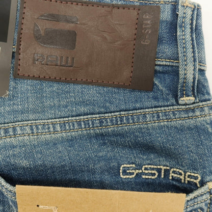 【新品アウトレット】ジースターロウ G-STAR RAW ダメージ＆リペア加工 コットンポリウレタン デニムパンツ ジーンズ ブルー【サイズ29/32】【 状態ランクN- 】【 メンズ 】