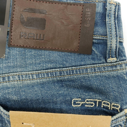【新品アウトレット】ジースターロウ G-STAR RAW ダメージ＆リペア加工 コットンポリウレタン デニムパンツ ジーンズ ブルー【サイズ30/32】【 状態ランクN- 】【 メンズ 】