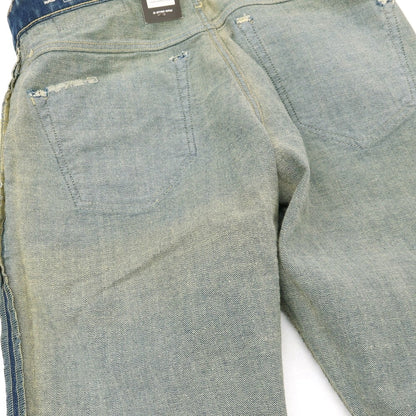 【新品アウトレット】ジースターロウ G-STAR RAW ダメージ＆リペア加工 コットンポリウレタン デニムパンツ ジーンズ ブルー【サイズ30/32】【 状態ランクN- 】【 メンズ 】