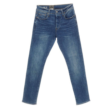 【新品アウトレット】ジースターロウ G-STAR RAW 3301 SLIM ストレッチ コットン デニムパンツ ジーンズ ネイビーブルー【サイズ27/30】【 状態ランクN- 】【 メンズ 】