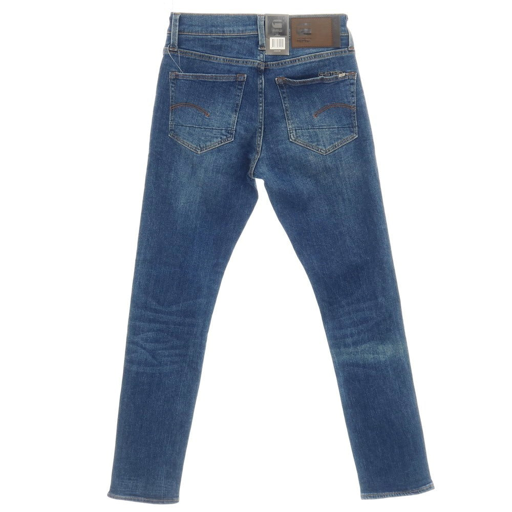 【新品アウトレット】ジースターロウ G-STAR RAW 3301 SLIM ストレッチ コットン デニムパンツ ジーンズ ネイビーブルー【サイズ27/30】【 状態ランクN- 】【 メンズ 】