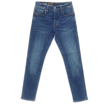 【新品】ジースターロウ G-STAR RAW 3301 SLIM ストレッチ コットン デニムパンツ ジーンズ ネイビーブルー【サイズ27/30】【 状態ランクN 】【 メンズ 】