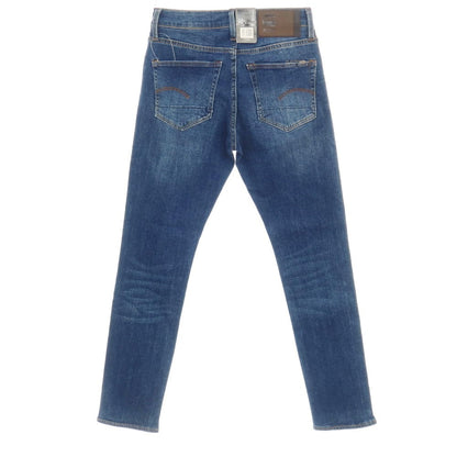 【新品】ジースターロウ G-STAR RAW 3301 SLIM ストレッチ コットン デニムパンツ ジーンズ ネイビーブルー【サイズ27/30】【 状態ランクN 】【 メンズ 】