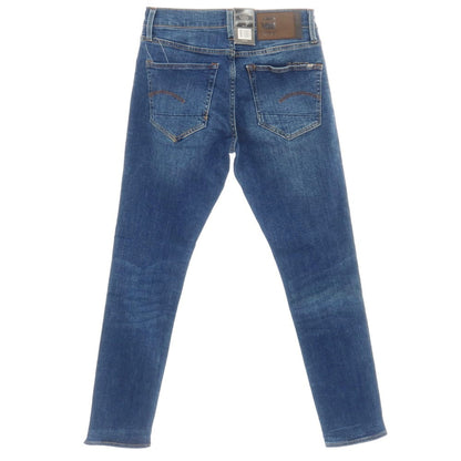 【新品アウトレット】ジースターロウ G-STAR RAW 3301 SLIM ストレッチ コットン デニムパンツ ジーンズ ネイビーブルー【サイズ28/30】【 状態ランクN- 】【 メンズ 】