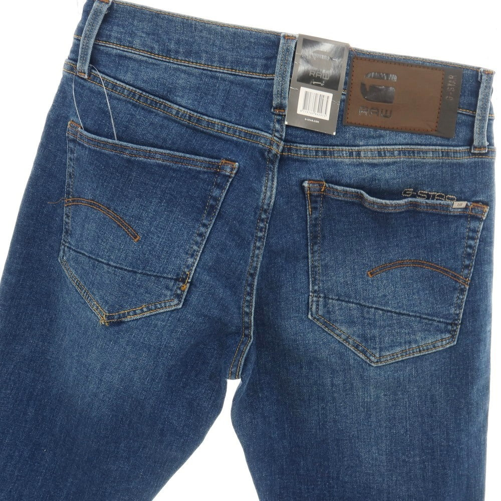 【新品アウトレット】ジースターロウ G-STAR RAW 3301 SLIM ストレッチ コットン デニムパンツ ジーンズ ネイビーブルー【サイズ28/30】【 状態ランクN- 】【 メンズ 】