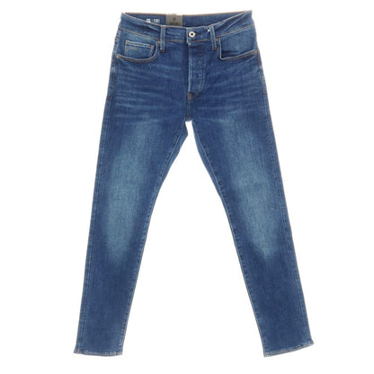 【新品】ジースターロウ G-STAR RAW 3301 SLIM ストレッチ コットン デニムパンツ ジーンズ ネイビーブルー【サイズ28/30】【 状態ランクN 】【 メンズ 】
