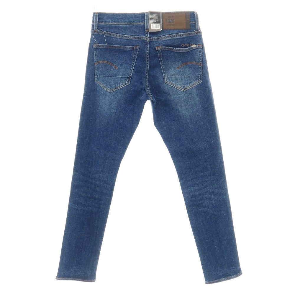 【新品】ジースターロウ G-STAR RAW 3301 SLIM ストレッチ コットン デニムパンツ ジーンズ ネイビーブルー【サイズ28/30】【 状態ランクN 】【 メンズ 】