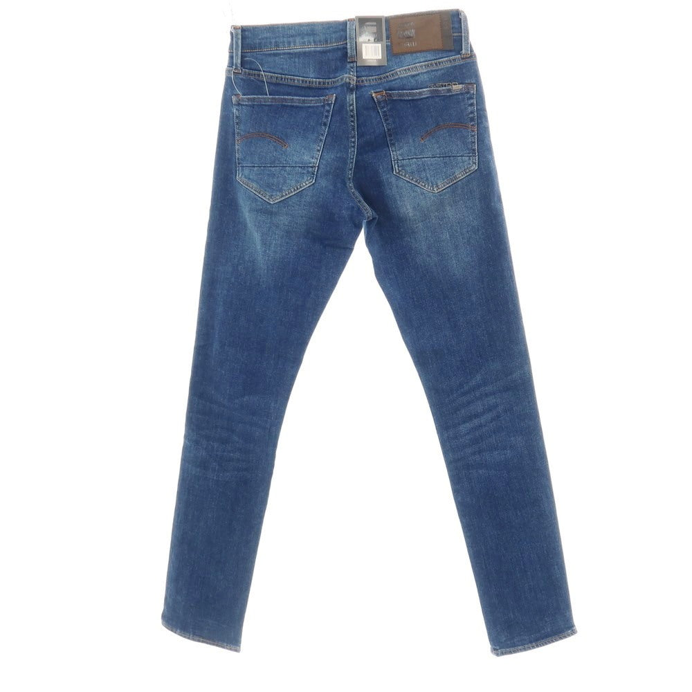 【新品アウトレット】ジースターロウ G-STAR RAW 3301 SLIM ストレッチ コットン デニムパンツ ジーンズ ネイビーブルー【サイズ28/32】【 状態ランクN- 】【 メンズ 】