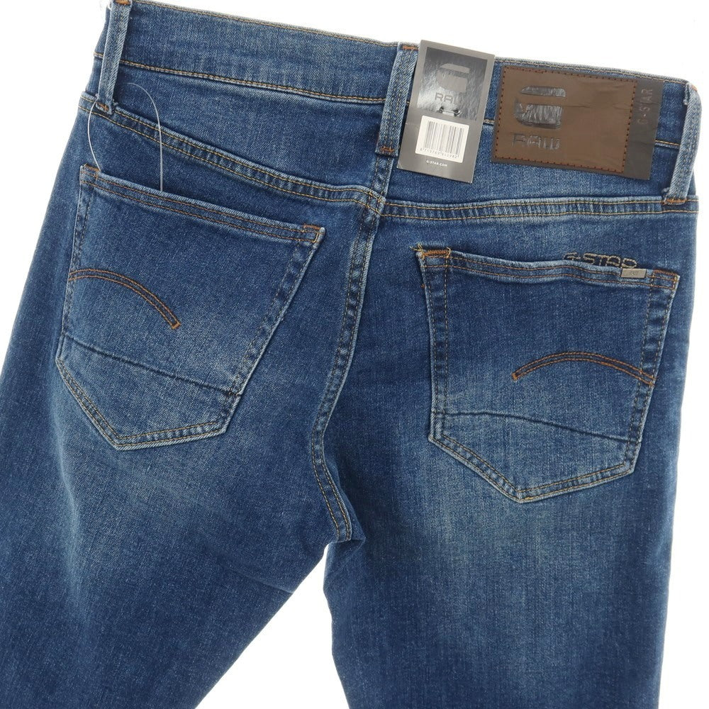 【新品アウトレット】ジースターロウ G-STAR RAW 3301 SLIM ストレッチ コットン デニムパンツ ジーンズ ネイビーブルー【サイズ28/32】【 状態ランクN- 】【 メンズ 】