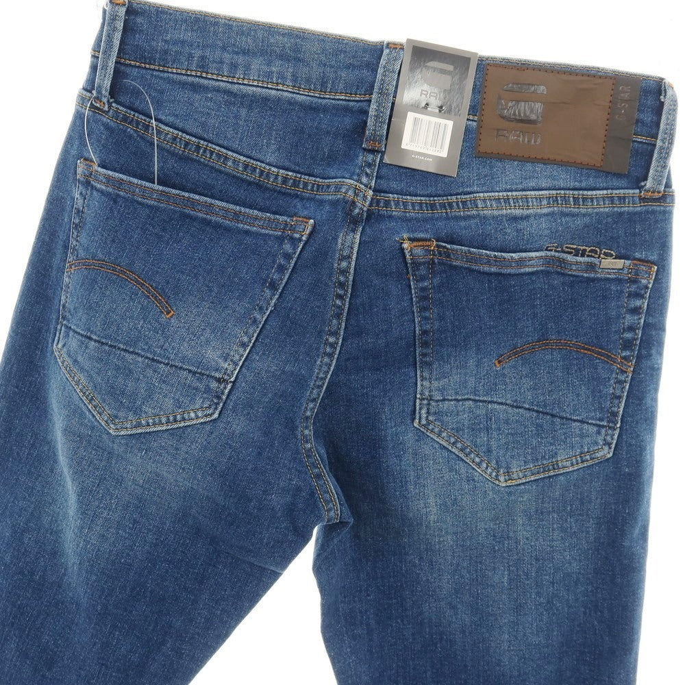 【新品アウトレット】ジースターロウ G-STAR RAW 3301 SLIM ストレッチ コットン デニムパンツ ジーンズ ネイビーブルー【サイズ28/32】【 状態ランクN- 】【 メンズ 】