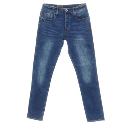 【新品アウトレット】ジースターロウ G-STAR RAW 3301 SLIM ストレッチ コットン デニムパンツ ジーンズ ネイビーブルー【サイズ28/32】【 状態ランクN- 】【 メンズ 】