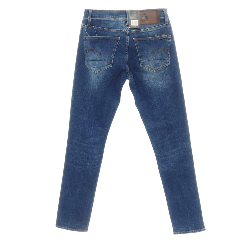 【新品アウトレット】ジースターロウ G-STAR RAW 3301 SLIM ストレッチ コットン デニムパンツ ジーンズ ネイビーブルー【サイズ28/32】【 状態ランクN- 】【 メンズ 】
