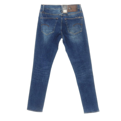 【新品アウトレット】ジースターロウ G-STAR RAW 3301 SLIM ストレッチ コットン デニムパンツ ジーンズ ネイビーブルー【サイズ28/32】【 状態ランクN- 】【 メンズ 】