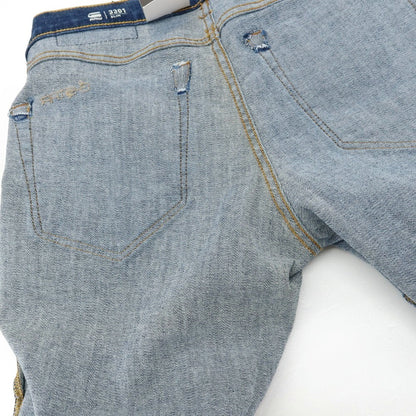 【新品アウトレット】ジースターロウ G-STAR RAW 3301 SLIM ストレッチ コットン デニムパンツ ジーンズ ネイビーブルー【サイズ28/32】【 状態ランクN- 】【 メンズ 】