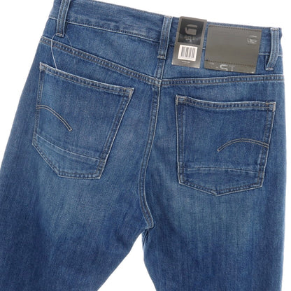【新品アウトレット】ジースターロウ G-STAR RAW TRIPLE A REGULAR STRAIGHT コットン デニムパンツ ジーンズ ブルー【サイズ29/32】【 状態ランクN- 】【 メンズ 】
