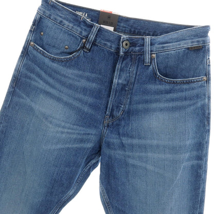 【新品アウトレット】ジースターロウ G-STAR RAW TRIPLE A REGULAR STRAIGHT コットン デニムパンツ ジーンズ ブルー【サイズ30/32】【 状態ランクN- 】【 メンズ 】