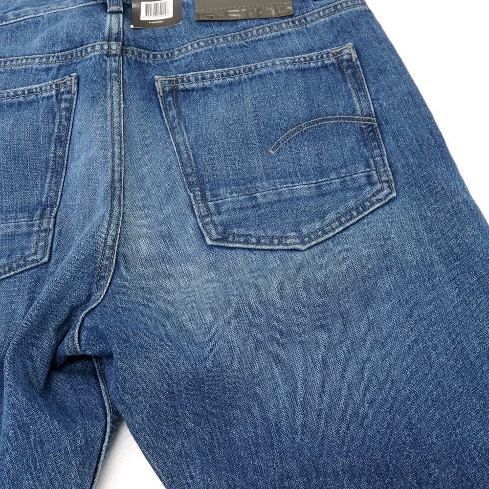 【新品アウトレット】ジースターロウ G-STAR RAW TRIPLE A REGULAR STRAIGHT コットン デニムパンツ ジーンズ ブルー【サイズ30/32】【 状態ランクN- 】【 メンズ 】