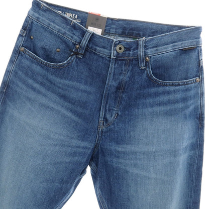 【新品アウトレット】ジースターロウ G-STAR RAW TRIPLE A REGULAR STRAIGHT コットン デニムパンツ ジーンズ ブルー【サイズ30/32】【 状態ランクN- 】【 メンズ 】