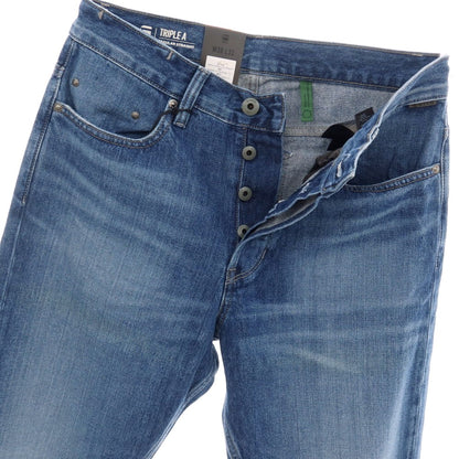 【新品アウトレット】ジースターロウ G-STAR RAW TRIPLE A REGULAR STRAIGHT コットン デニムパンツ ジーンズ ブルー【サイズ30/32】【 状態ランクN- 】【 メンズ 】
